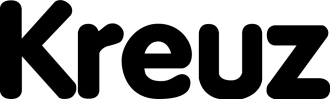 Das Logo der Firma Kreuz GmbH aus Schallstadt in Schwarz vor neutralem Hintergrund.