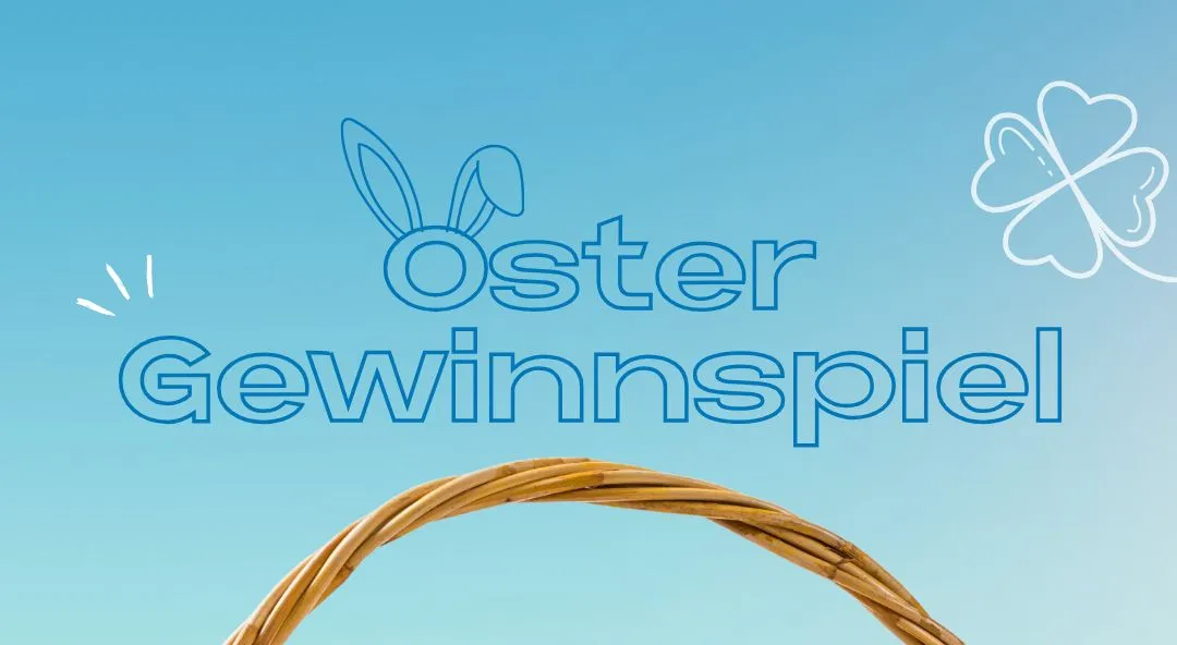 Präsentkorb mit Geschenken von Vaillant. Darunter ein Fußball, eine Hängematte und ein Fahrradrucksack.