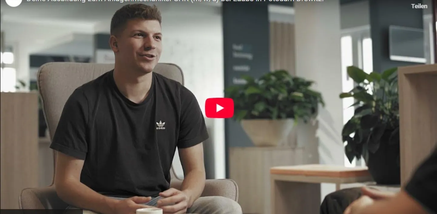 Thumbnail des Ausbildungsvideos der Firma Laabs.