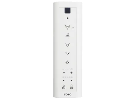 Die Fernbedienung des Washlet SX EWATER Plus von TOTO.